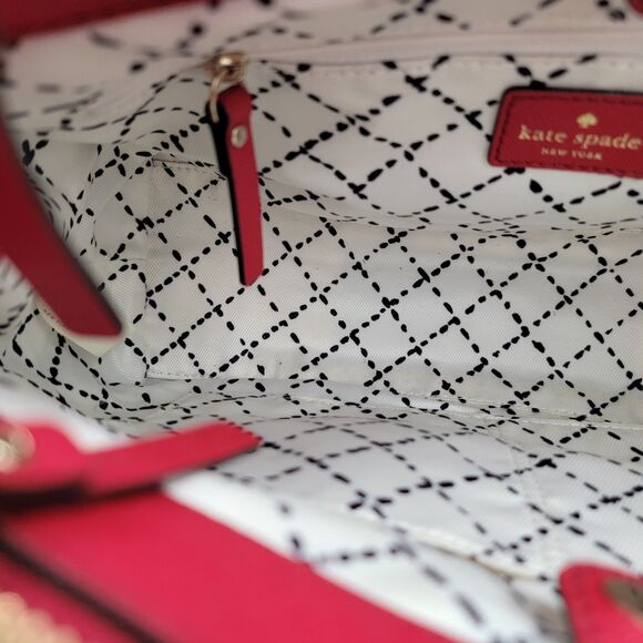 NWOT Kate Spade New York Newbury Red Lane Small Loden Satchel Bag - Picture 5 of 15